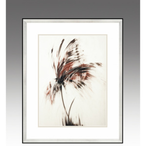 Nowoczesny, delikatnie abstrakcyjny - Motyl, Seria Wietrzna