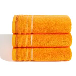 Ręcznik Jasmina pomarańczowy pomarańczowy