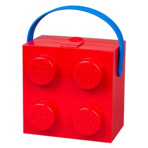 Czerwony pojemnik z uchwytem LEGO®