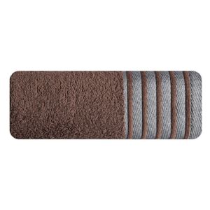 Ręcznik EURO-DY, Max, brązowy, 70x140 cm