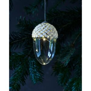 LED wisząca świetlna dekoracja, żołądź ,13 cm