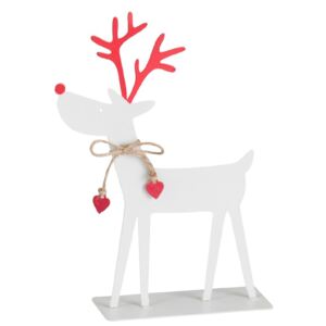 Metalowa figurka renifera J-Line Reindeer