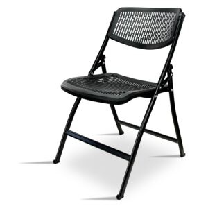 Składane krzesło K 1062 - kolor czarny
