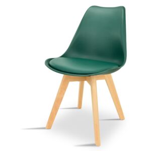 Designerskie krzesło K 1011 - dark green