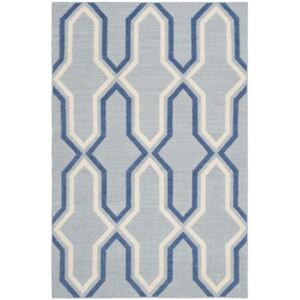 Niebieski wełniany dywan Safavieh Aklim, 243x152 cm