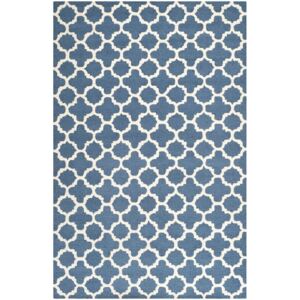 Niebieski dywan wełniany Safavieh Bessa, 243x152 cm