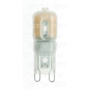Żarówka LED GTV SMD 2835 PLASTIK ciepła biała G9 3W AC 220-240V 360st. LD-G93W24-32 - wysyłka w 24h