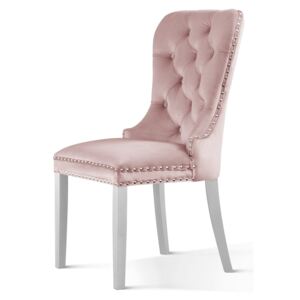 Krzesło z kołatką do toaletki Madame pastelowe