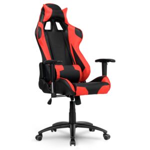 Fotel biurowy dla gracza Sofotel Inferno czarno-czerwony