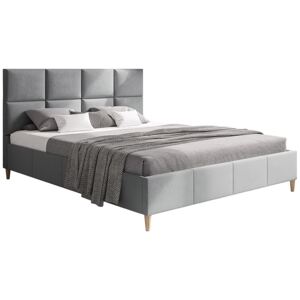 Dwuosobowe łóżko z zagłówkiem 180x200 Bennet - 48 kolorów