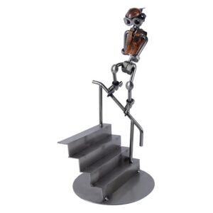 Metalowa figurka Skate na schodach. Prezent dla Skate'a