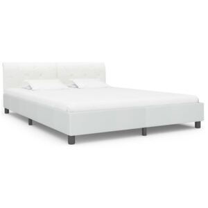 Rama łóżka PERVOI, biała, 160x200 cm