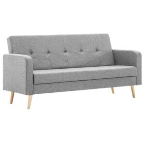 Sofa ELIOR Lovena, jasnoszara, 85x174x73 cm