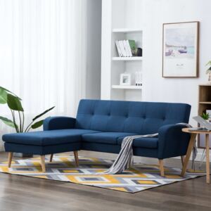 Sofa VIDAXL, niebieska, 186x136x79 cm