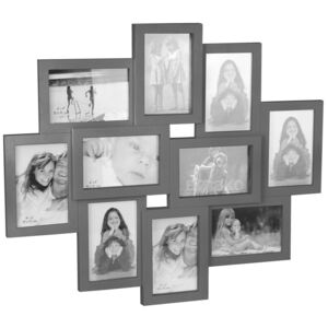 Multirama na 10 zdjęć EMAKO, czarna, 50x59 cm