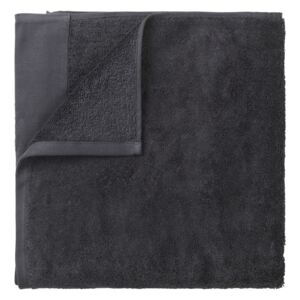 Ciemnoszary bawełniany ręcznik Blomus, 50x100 cm