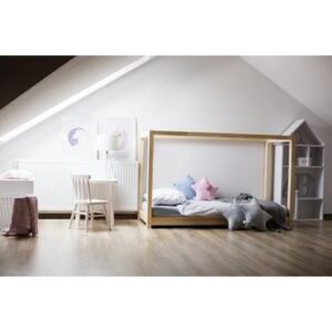 Drewniane łóżko NAOMI, 160x80