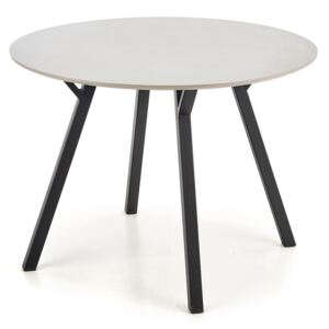 Okrągły stół minimalistyczny Hover 2X - popiel