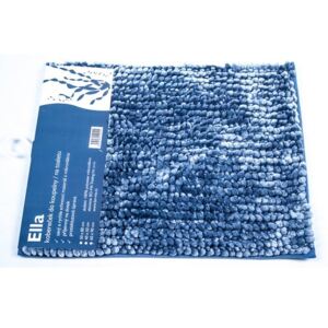Mata łazienkowa Ella micro niebieska, 40 x 50 cm, 40 x 50 cm