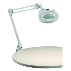 Lampa stołowa HALLTORP 1L Biały z powiększającym szkłem 100854 Markslöjd 100854