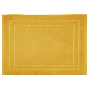 Ręcznik kąpielowy, łazienkowy w kolorze żółtym, bawełna, 70 x 50 cm