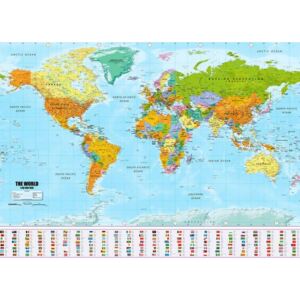 Mapa świata XXL - plakat