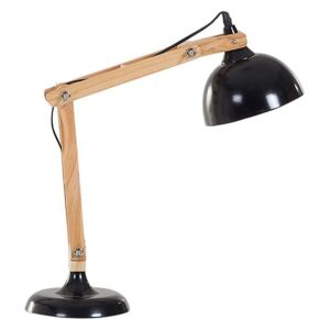 Nowoczesna lampka nocna w kolorze czarnym - lampa stojąca - SALADO
