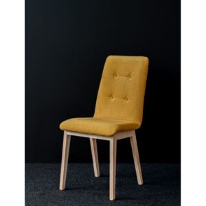Drewniane krzesło w stylu skandynawskim Krzesło SENSO 2 Luksor Buk
