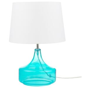 Lampa stołowa jasnoniebieska/biała 42 cm ERZEN