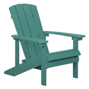 Krzesło ogrodowe zielone ADIRONDACK