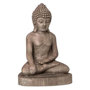 Blumfeldt Gautama, figura ogrodowa, 43 x 61 x 34 cm, Fibreclay, brązowa