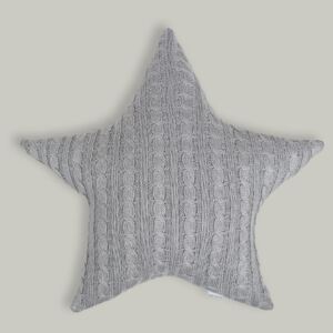 Malmo - dzianinowa poduszka w kształcie gwiazdy