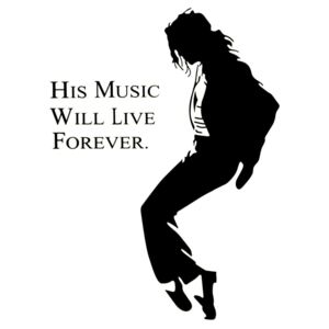 Naklejka na ścianę Michael Jackson WS-0092