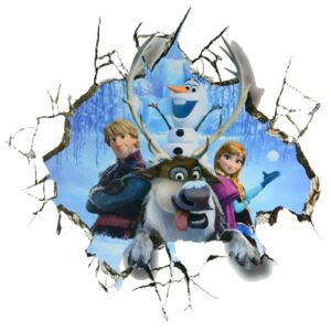 Naklejki na ścianę Kraina Lodu Frozen Elsa Olaf WS-0130
