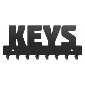 Wieszak metalowy na klucze keys w140 20cm