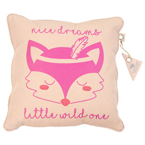 Poduszka dekoracyjna Nice Dreams, różowa, 45 x 45 cm