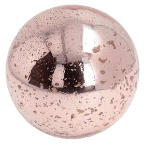 Dekoracja DEKORIA Glass Ball, jasnoróżowa, 10 cm