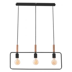 FRAME ZWIS 3X60W E27 CZARNY