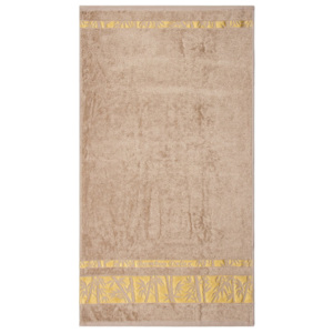 Ręcznik Bamboo Gold jasnobrązowy, 50 x 90 cm