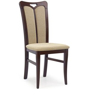 Krzesło drewniane Jonker - ciemny orzech