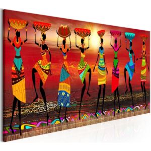 Obraz - Tańczące Afrykanki OBRAZ NA PŁÓTNIE WŁOSKIM