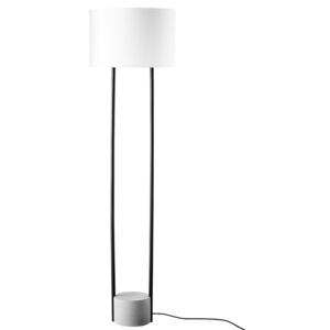 Lampa stojąca biała 153 cm REMUS