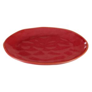 Tescoma Dezertní talíř LIVING, 21 cm, czerwony 