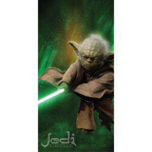 Jerry Fabrics ręcznik Gwiezdne Wojny Yoda 70x140 cm, BEZPŁATNY ODBIÓR: WROCŁAW!