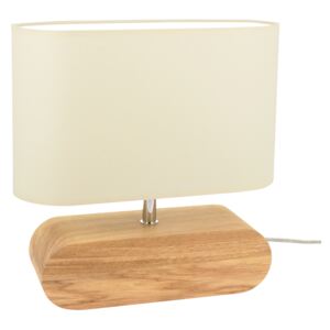 Lampa na stół Spotlight Marinna z drewna dębowego 7612074