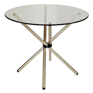Stół okrągły Cosmo - srebrny