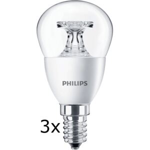 Philips CorePro Ledluster 4-25W E14 827 P45 CL ND, 3 szt., BEZPŁATNY ODBIÓR: WROCŁAW!