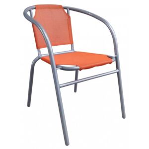 Happy Green stalowe krzesło - pomarańczowe, BEZPŁATNY ODBIÓR: WROCŁAW!