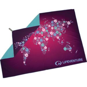 Lifeventure ręcznik Printed SoftFibre Trek Towel flowers, BEZPŁATNY ODBIÓR: WROCŁAW!