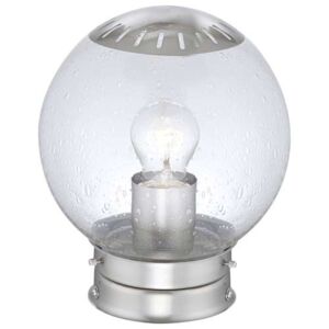 Lampa oprawa zewnętrzna kula ogrodowa Globo Bowle II 1x60W E27 chrom/przezroczysty 3180ST